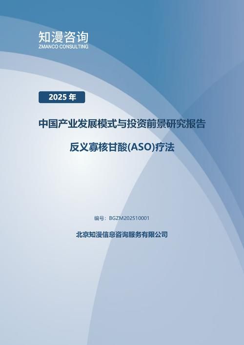 2025年中国反义寡核甘酸(ASO)疗法产业发展模式与投资前景研究报告