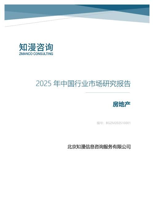 2025年中国房地产行业市场研究报告