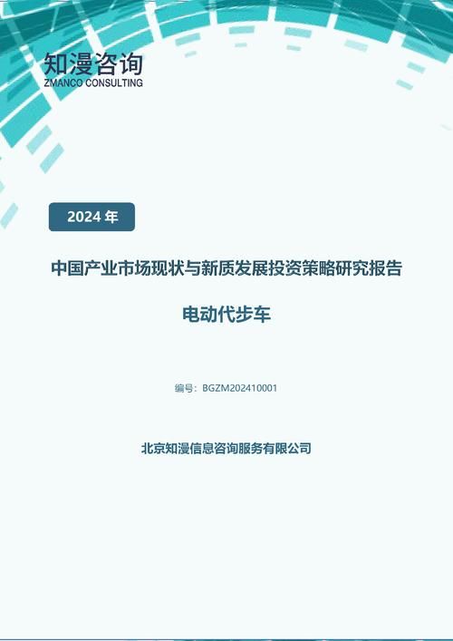 2024年中国电动代步车产业市场现状与新质发展投资策略研究报告