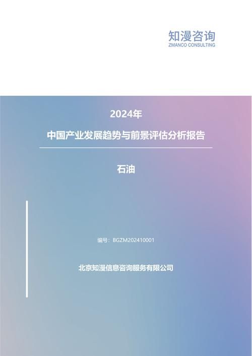 2024年中国石油产业发展趋势与前景评估分析报告