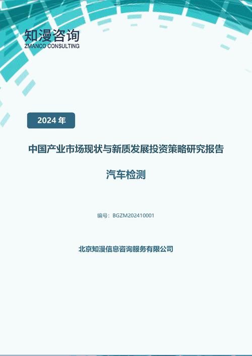 2024年中国汽车检测产业市场现状与新质发展投资策略研究报告