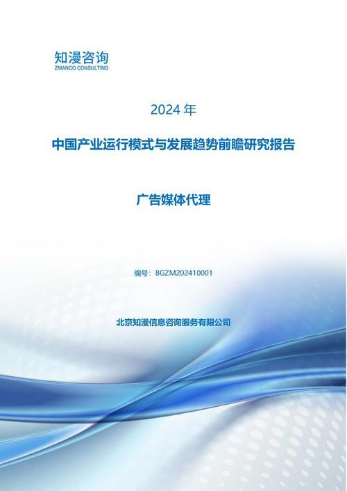 2024年中国广告媒体代理产业运行模式与发展趋势前瞻研究报告