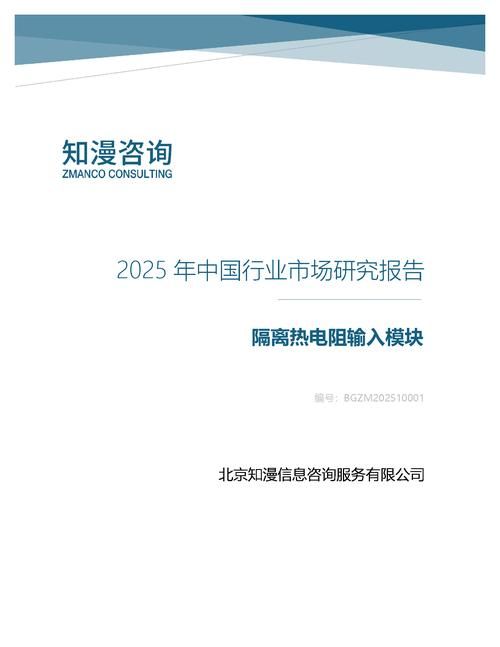 2025年中国隔离热电阻输入模块行业市场研究报告