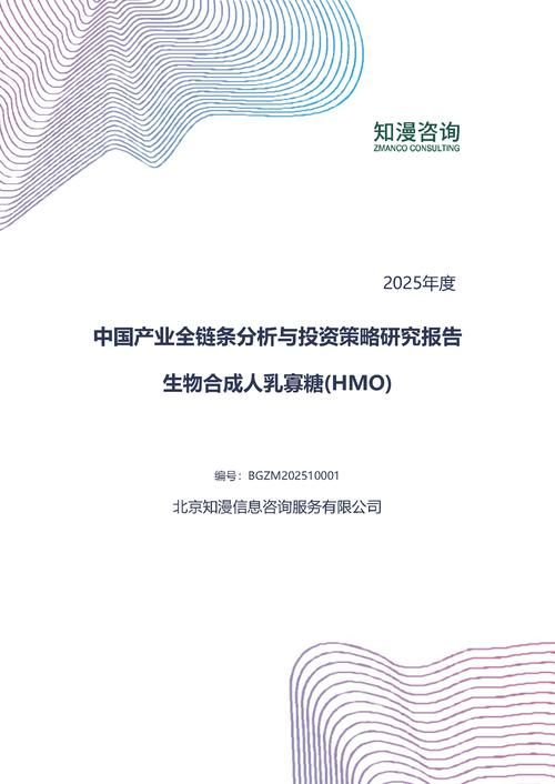 2025年中国生物合成人乳寡糖(HMO)产业全链条分析与投资策略研究报告