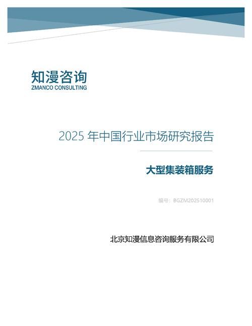 2025年中国大型集装箱服务行业市场研究报告