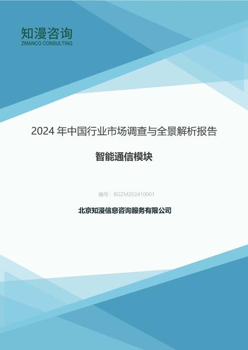 2024年中国智能通信模块行业市场调查与全景解析报告