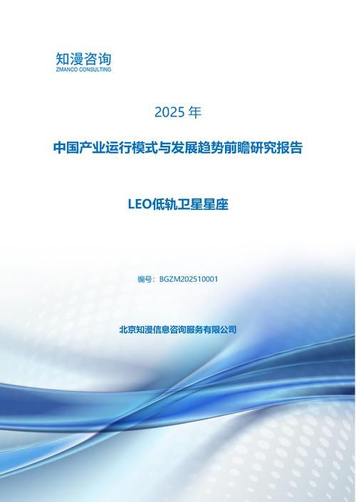 2025年中国LEO低轨卫星星座产业运行模式与发展趋势前瞻研究报告