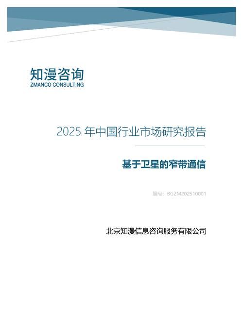 2025年中国基于卫星的窄带通信行业市场研究报告