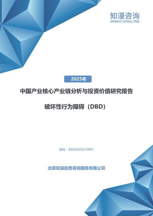 2025年中国破坏性行为障碍（DBD）产业核心产业链分析与投资价值研究报告
