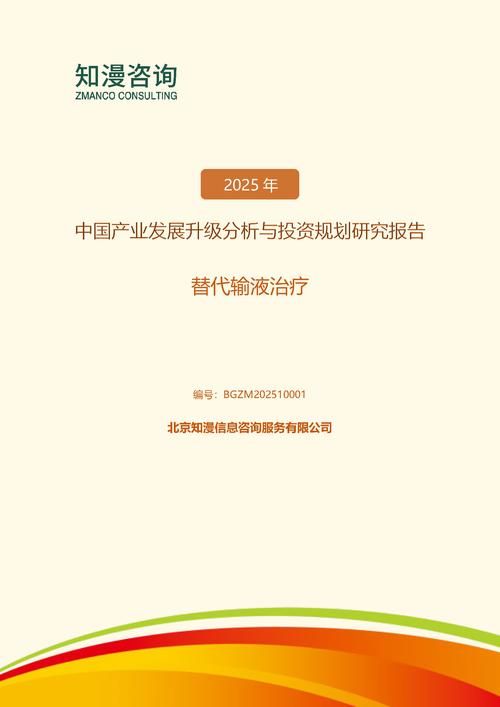 2025年中国替代输液治疗产业发展升级分析与投资规划研究报告