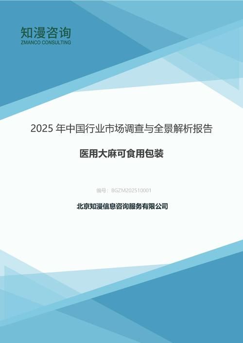 2025年中国医用大麻可食用包装行业市场调查与全景解析报告