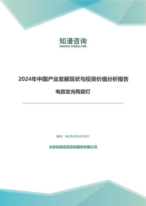 2024年中国电致发光陶瓷灯产业发展现状与投资价值分析报告