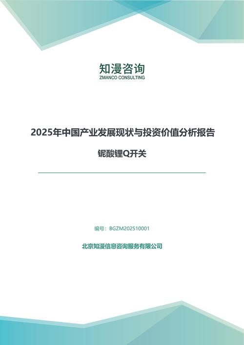 2025年中国铌酸锂Q开关产业发展现状与投资价值分析报告