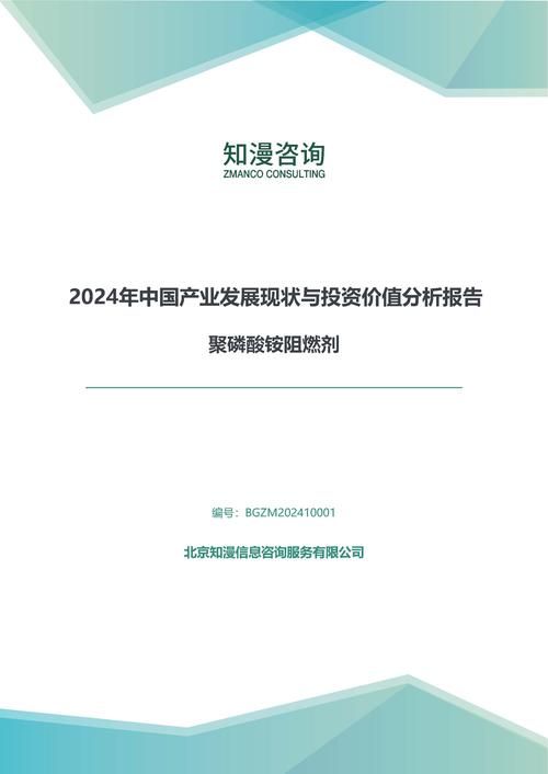 2024年中国聚磷酸铵阻燃剂产业发展现状与投资价值分析报告