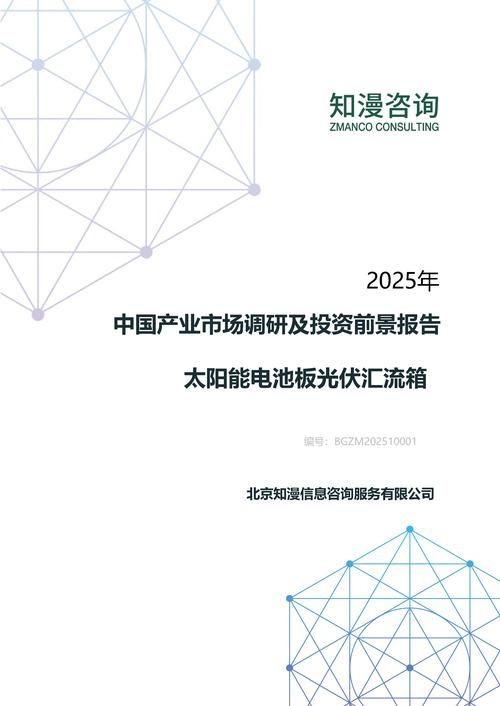 2025年中国太阳能电池板光伏汇流箱产业市场调研及投资前景报告