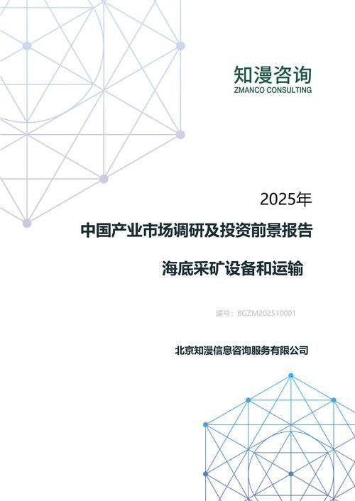 2025年中国海底采矿设备和运输产业市场调研及投资前景报告