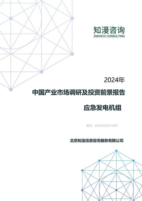 2024年中国应急发电机组产业市场调研及投资前景报告