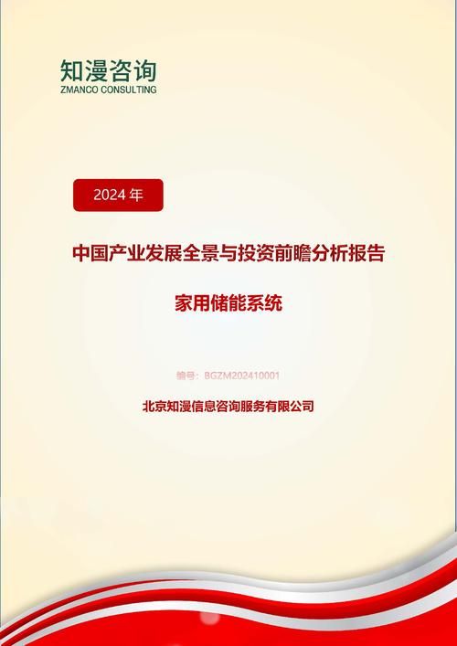2024年中国家用储能系统产业发展全景与投资前瞻分析报告