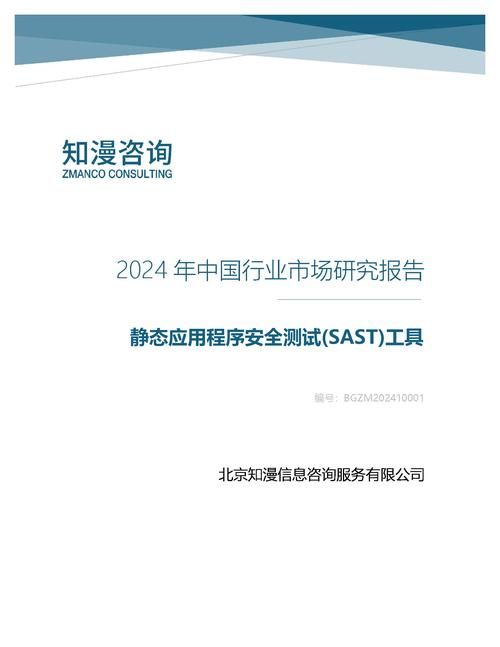 2024年中国静态应用程序安全测试(SAST)工具行业市场研究报告