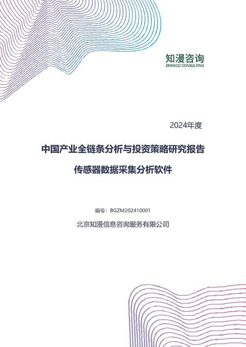 2024年中国传感器数据采集分析软件产业全链条分析与投资策略研究报告